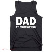 Dad It's Pronounced Boss Tank Top thumb 0