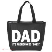 Dad It's Pronounced Boss Tote Bag thumb 0