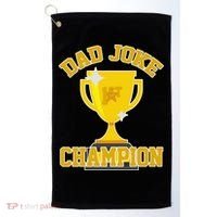 Dad Joke Champion Golf Towel thumb 0