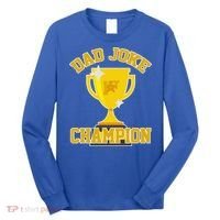 Dad Joke Champion Long Sleeve Shirt thumb 0