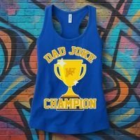 Dad Joke Champion Women's Tank Top thumb 3