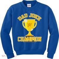 Dad Joke Champion Kids Sweatshirt thumb 0