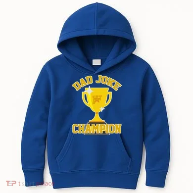 Dad Joke Champion Kids Hoodie