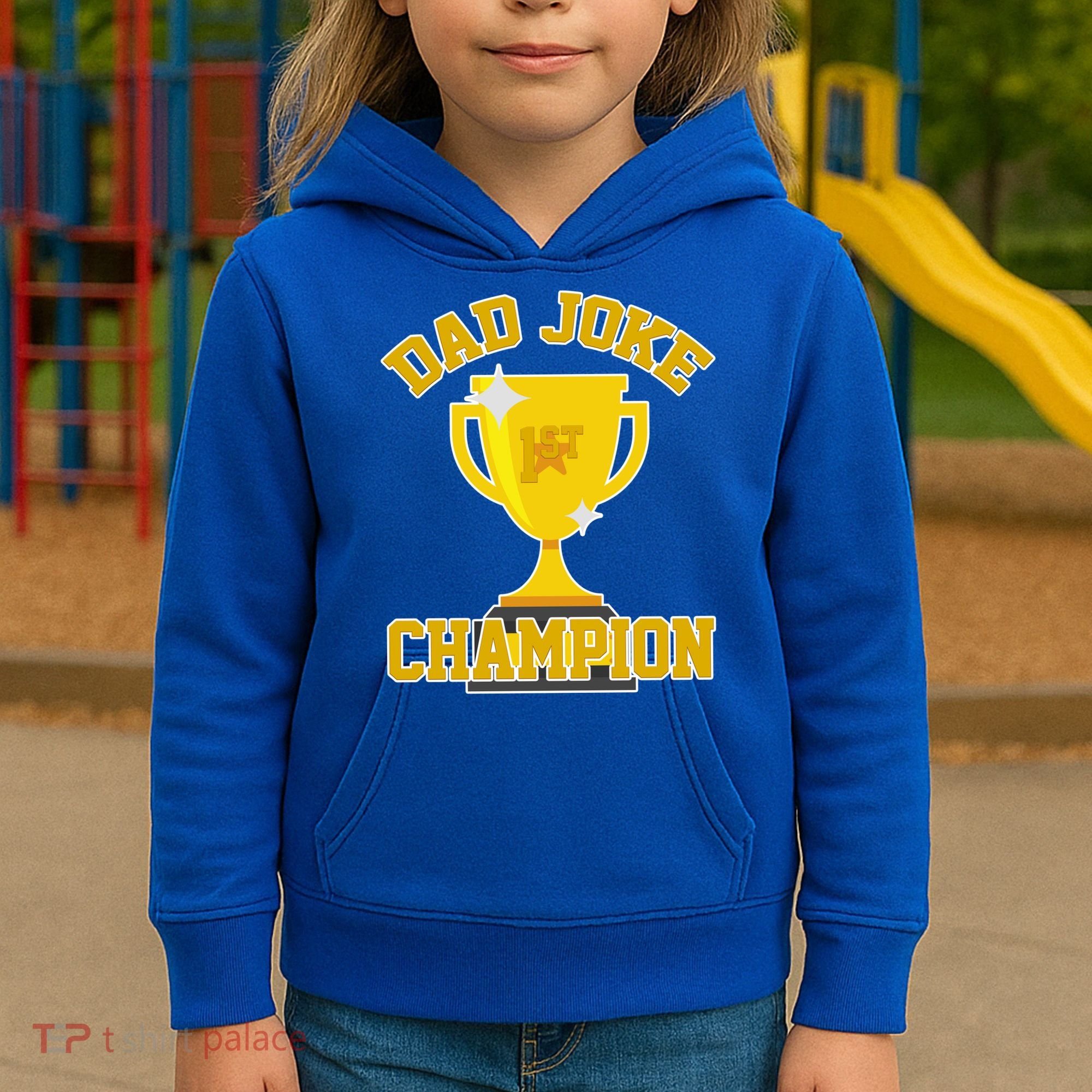 Dad Joke Champion Kids Hoodie