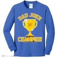 Dad Joke Champion Kids Long Sleeve Shirt thumb 0