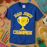 Dad Joke Champion Kids T-Shirt thumb 3