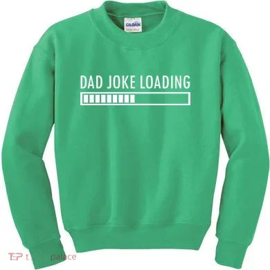 Dad Joke Loading Kids Sweatshirt