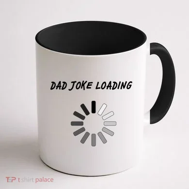 Dad Joke Loading Funny Father's Day Coffee Mug back