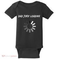 Dad Joke Loading Funny Father's Day Baby Bodysuit thumb 0