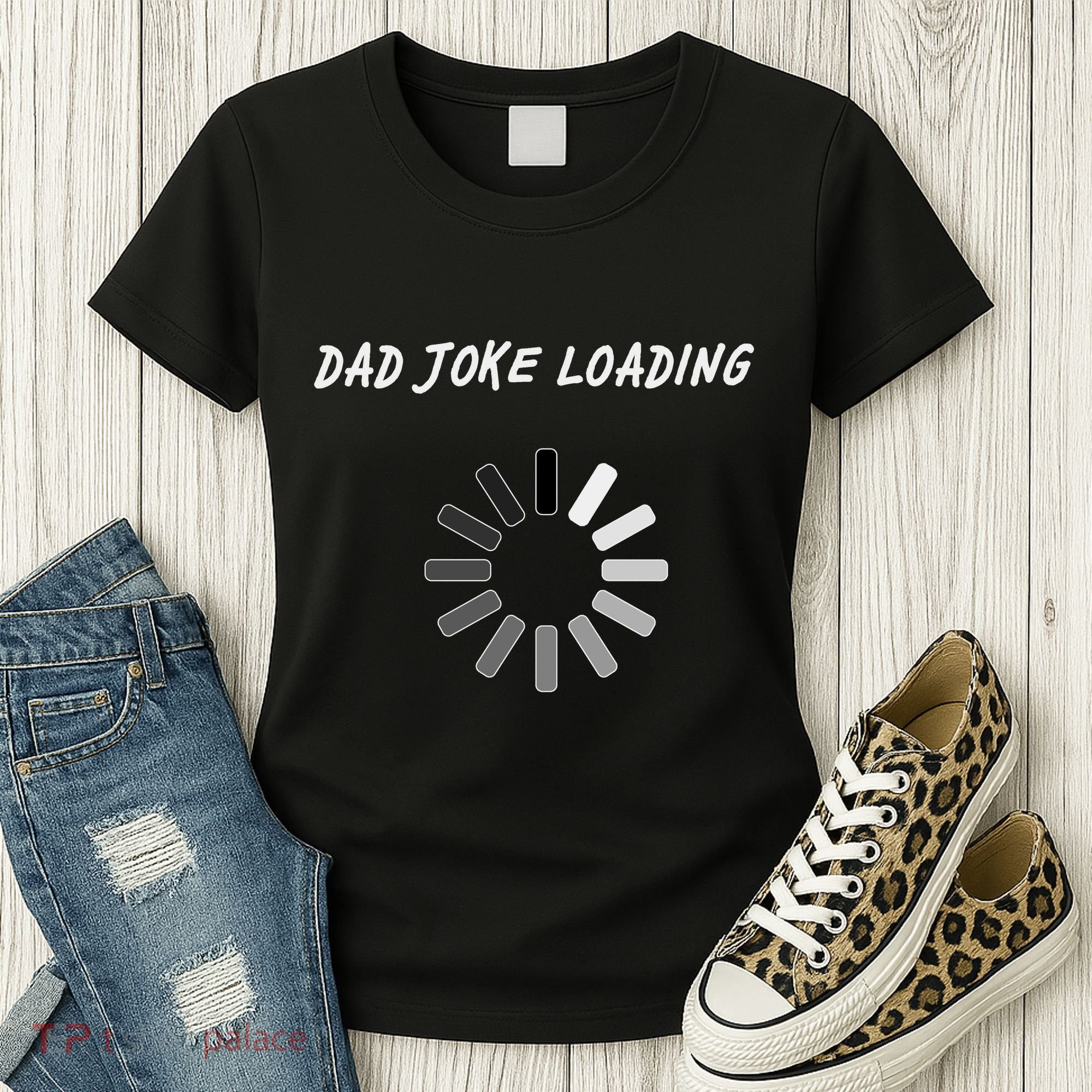 Dad Joke Loading Funny Father's Day Women's T-Shirt
