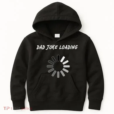 Dad Joke Loading Funny Father's Day Kids Hoodie