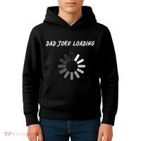 Dad Joke Loading Funny Father's Day Kids Hoodie thumb 4
