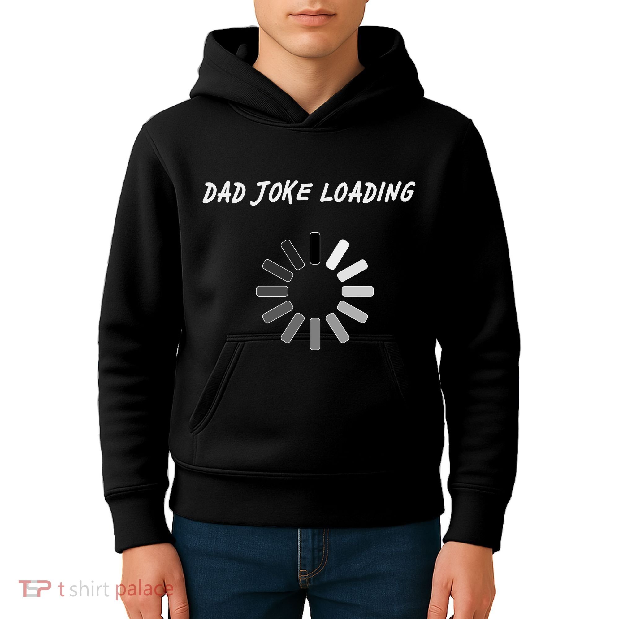 Dad Joke Loading Funny Father's Day Kids Hoodie