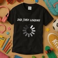 Dad Joke Loading Funny Father's Day Kids T-Shirt thumb 3