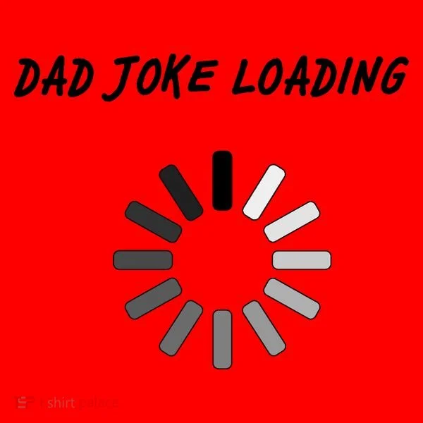 Dad Joke Loading Funny Father's Day Santa Hat