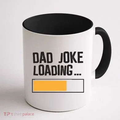 Dad Joke Loading Funny Style Coffee Mug back