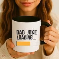 Dad Joke Loading Funny Style Coffee Mug thumb 3