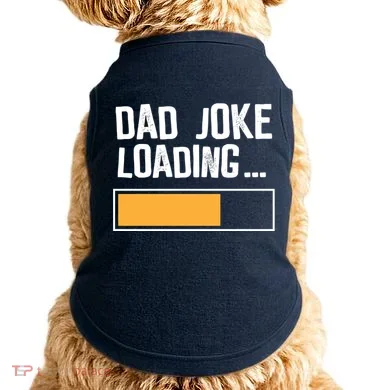 Dad Joke Loading Funny Style Doggie Tank