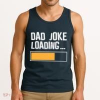 Dad Joke Loading Funny Style Tank Top thumb 3