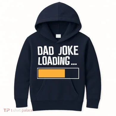 Dad Joke Loading Funny Style Kids Hoodie