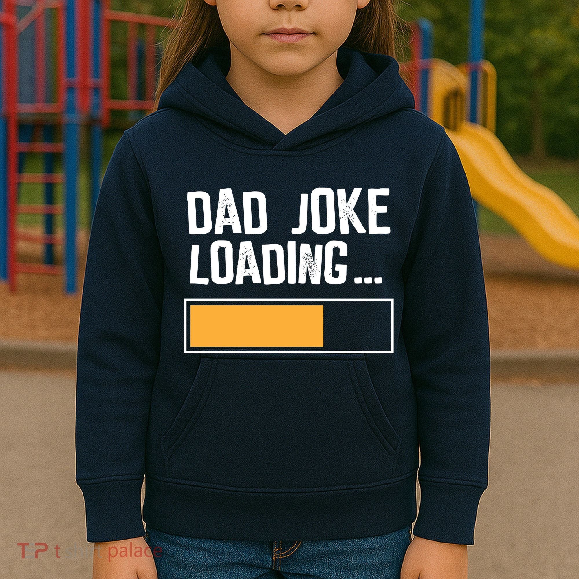 Dad Joke Loading Funny Style Kids Hoodie