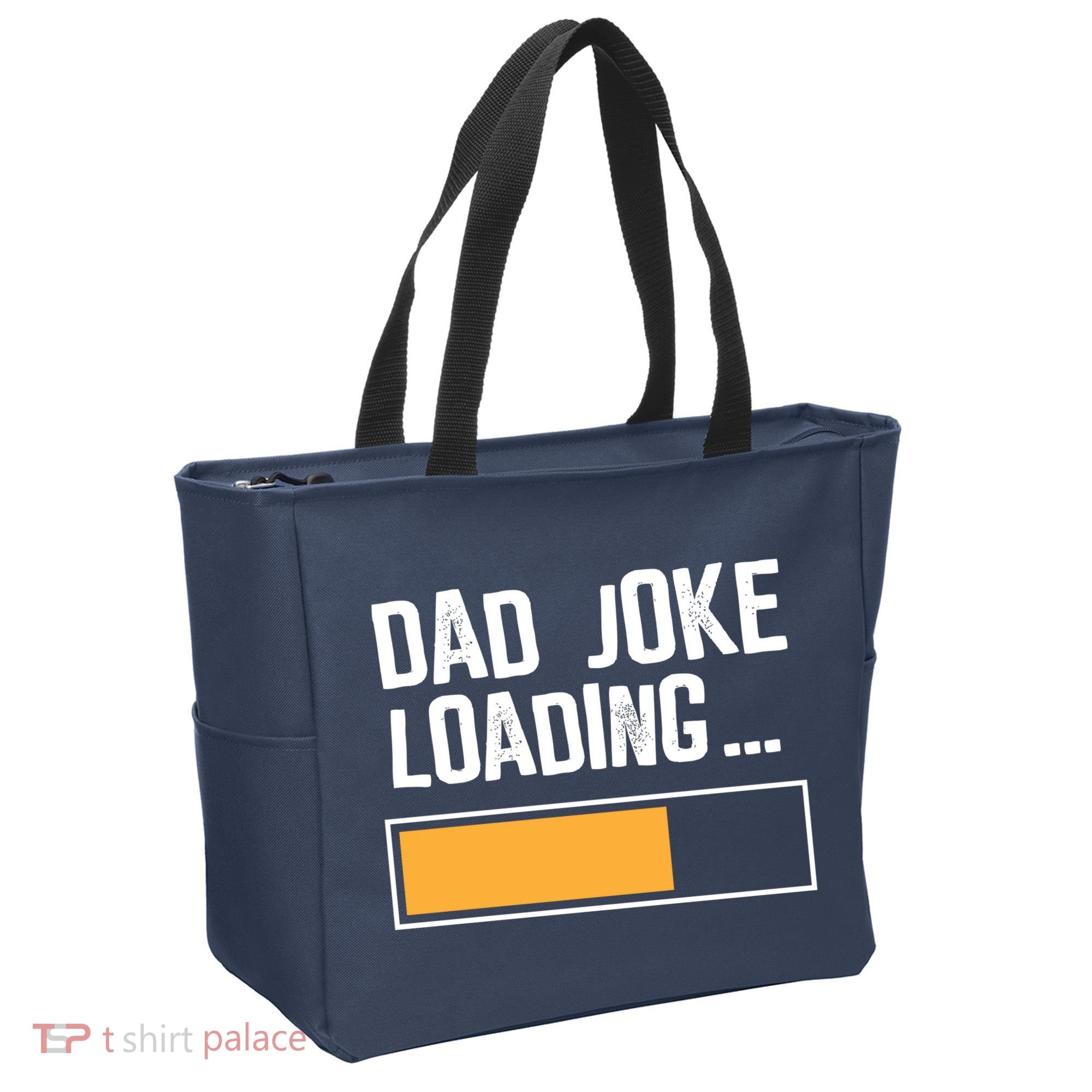 Dad Joke Loading Funny Style Tote Bag