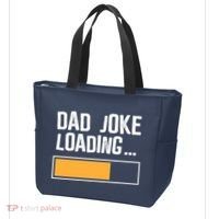Dad Joke Loading Funny Style Tote Bag thumb 3