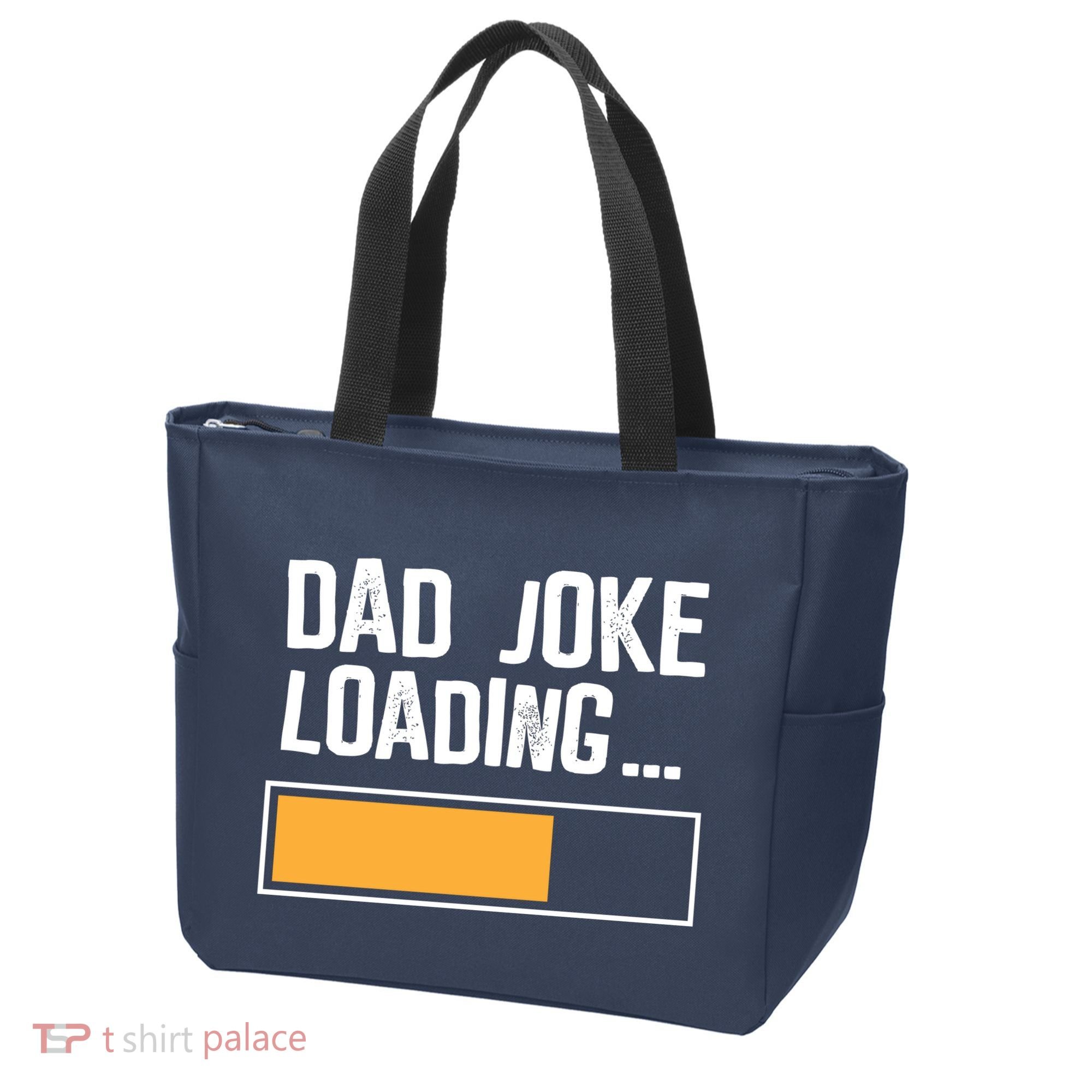 Dad Joke Loading Funny Style Tote Bag