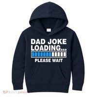 Dad Joke Loading Please Wait Kids Hoodie thumb 0