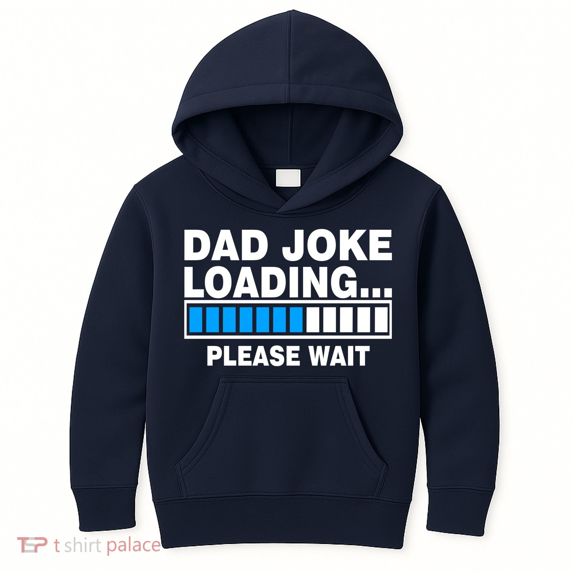 Dad Joke Loading Please Wait Kids Hoodie
