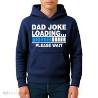 Dad Joke Loading Please Wait Kids Hoodie thumb 4