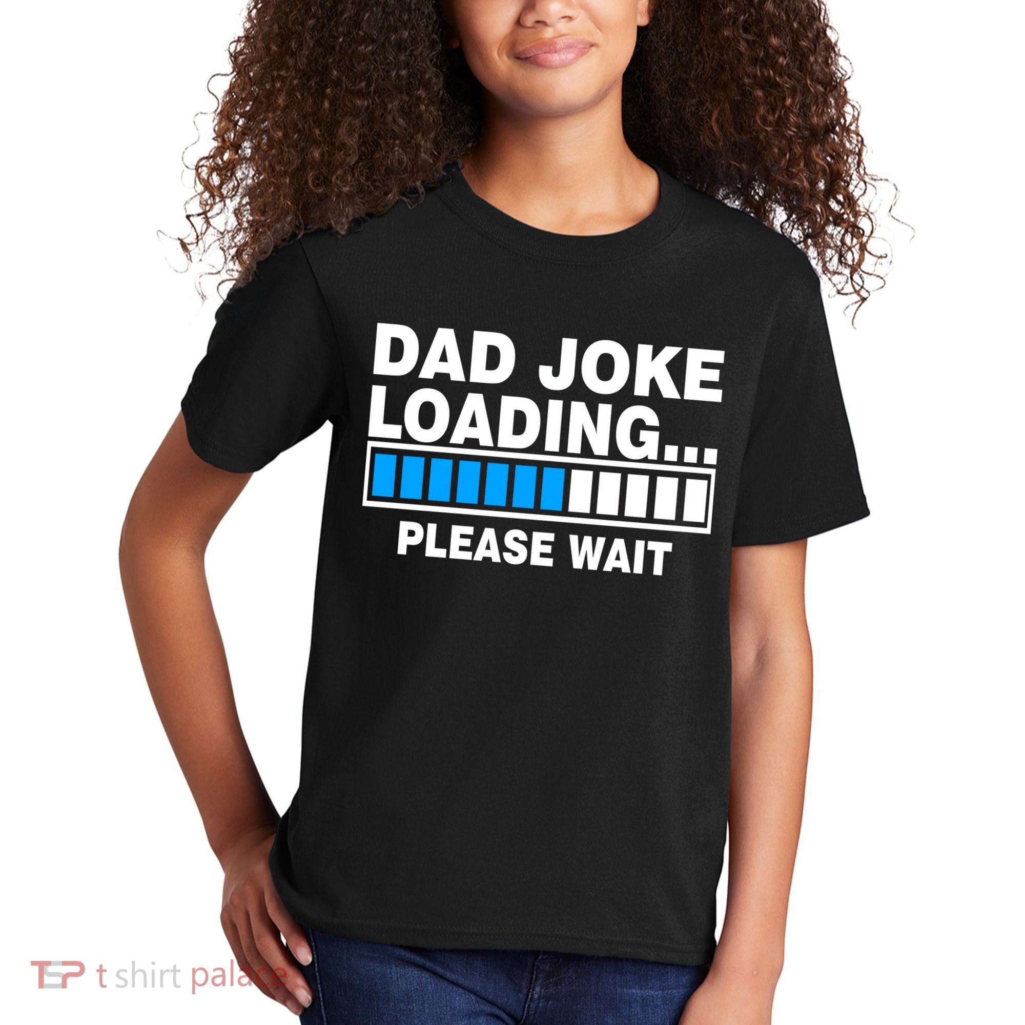 Dad Joke Loading Please Wait Kids T-Shirt