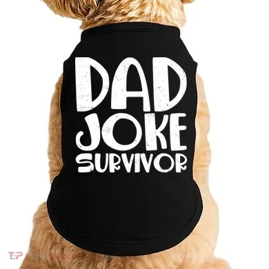 Dad Joke Survivor Doggie Tank