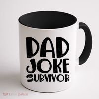 Dad Joke Survivor Coffee Mug thumb 1