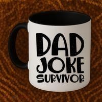 Dad Joke Survivor Coffee Mug thumb 2