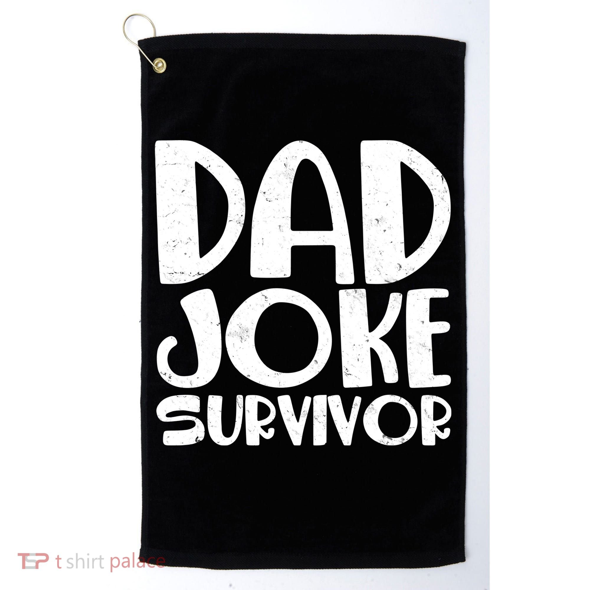 Dad Joke Survivor Golf Towel