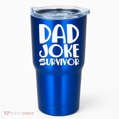 Dad Joke Survivor Tumbler