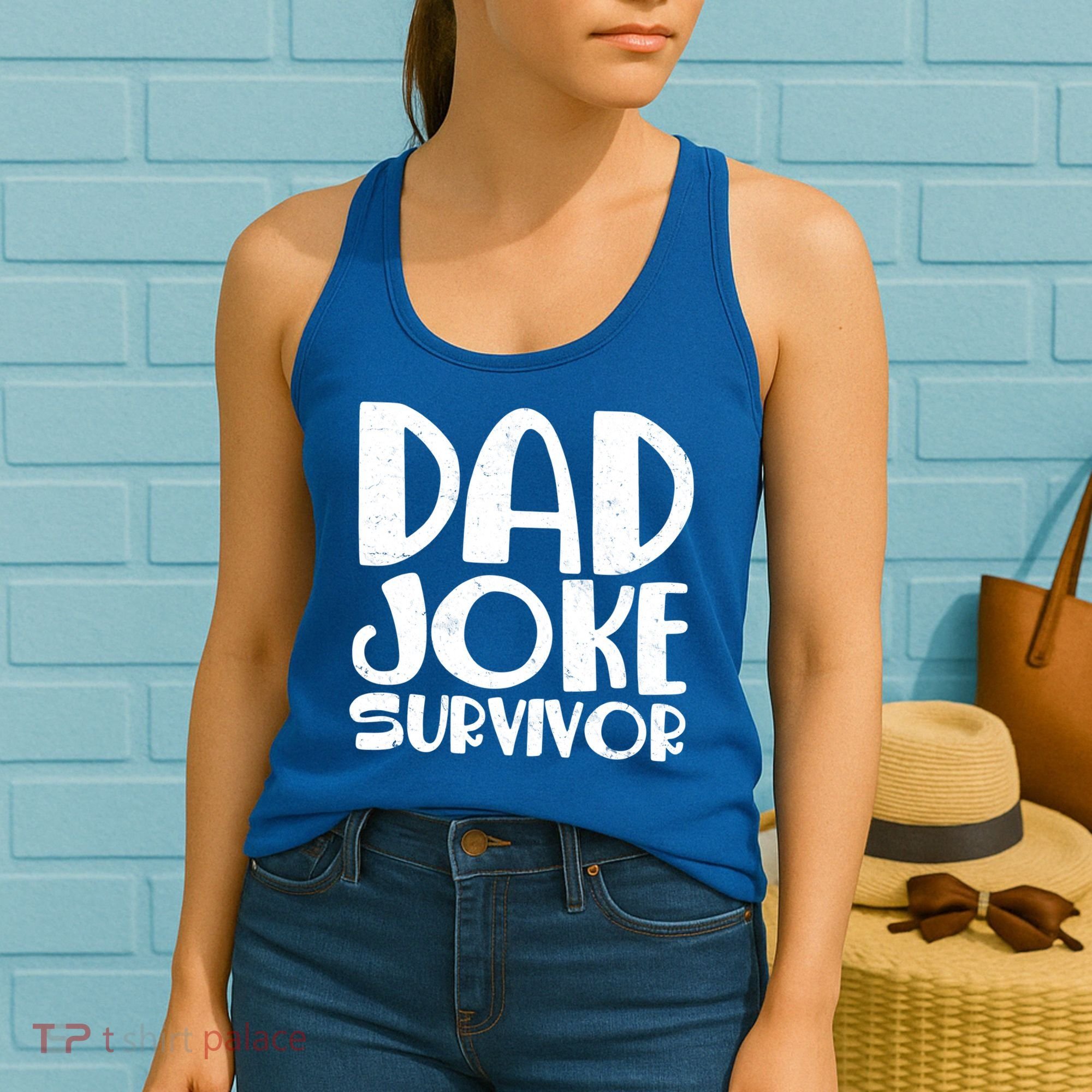 Dad Joke Survivor Women's Tank Top