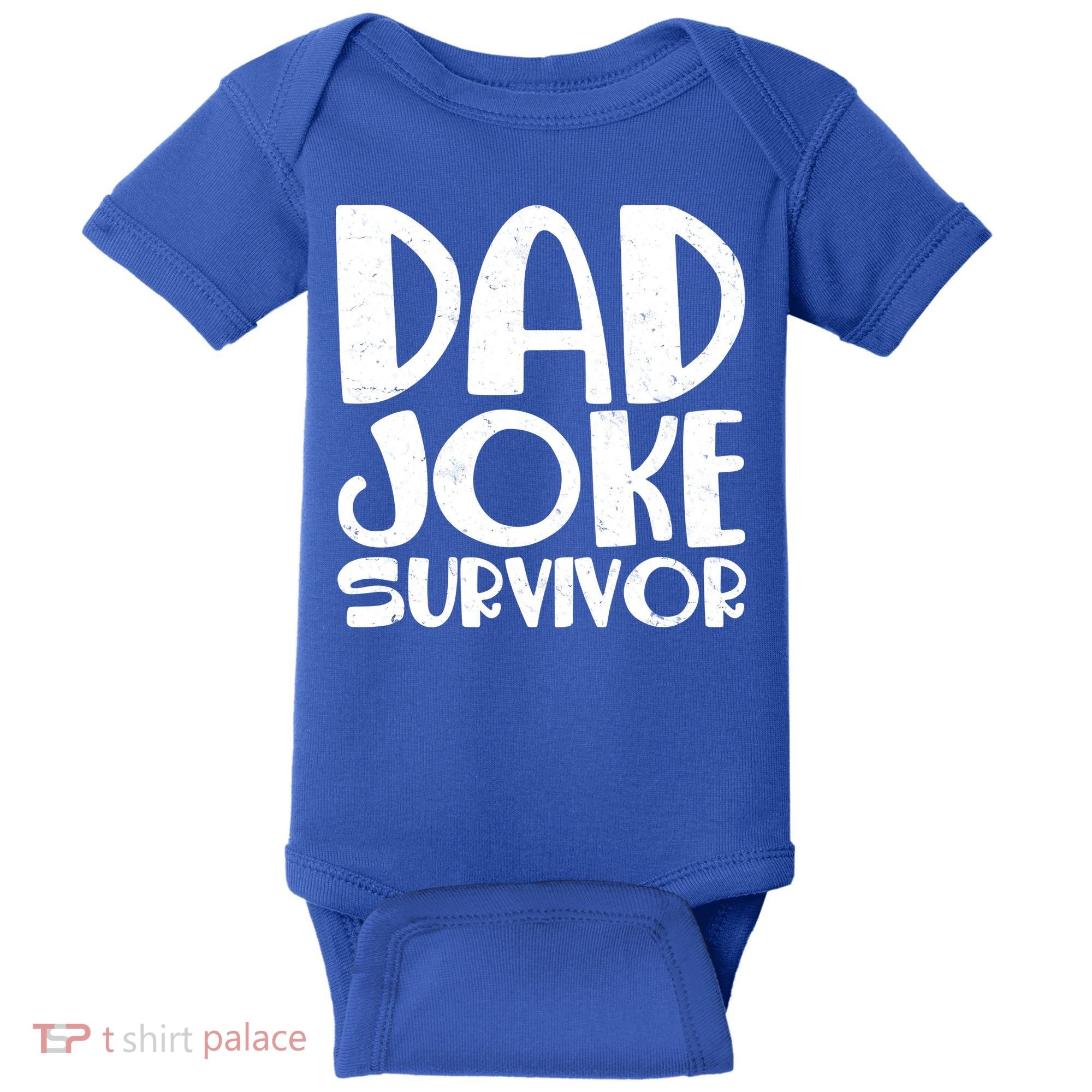 Dad Joke Survivor Baby Bodysuit