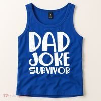 Dad Joke Survivor Tank Top thumb 2