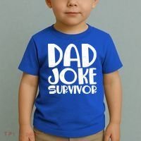 Dad Joke Survivor Toddler T-Shirt thumb 2