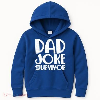 Dad Joke Survivor Kids Hoodie