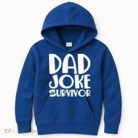 Dad Joke Survivor Kids Hoodie thumb 0