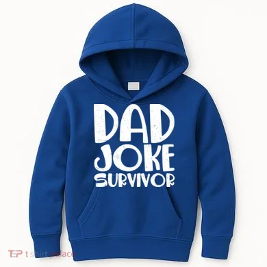 Dad Joke Survivor Kids Hoodie