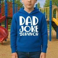 Dad Joke Survivor Kids Hoodie thumb 2