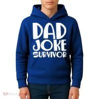 Dad Joke Survivor Kids Hoodie thumb 4