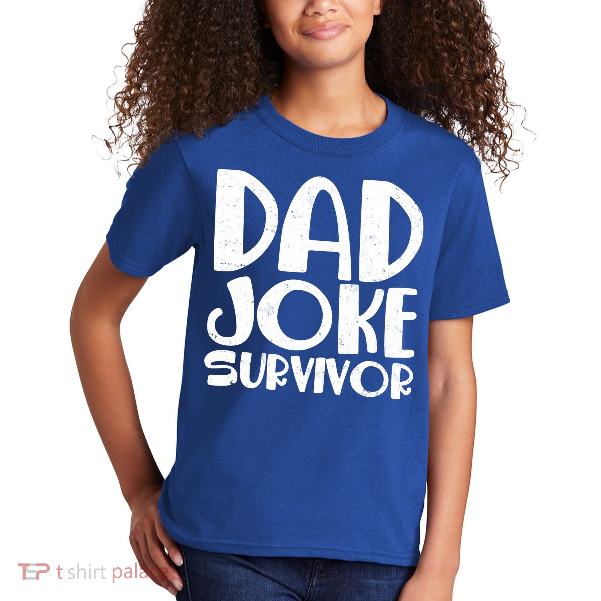 Dad Joke Survivor Kids T-Shirt