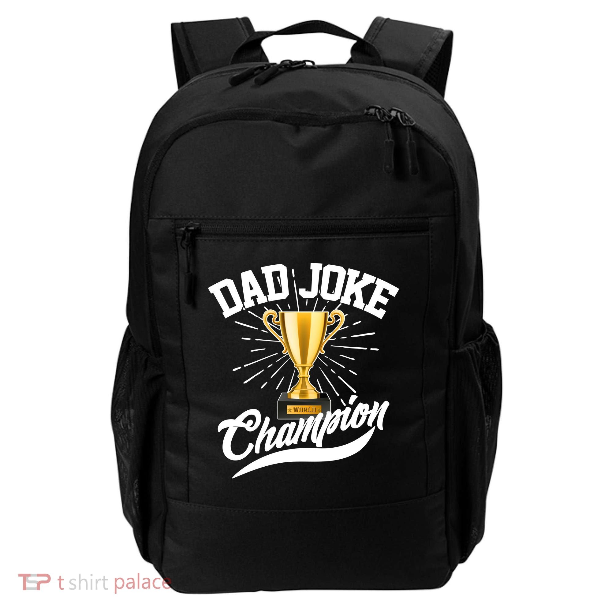 Dad Joke World Champion Backpack