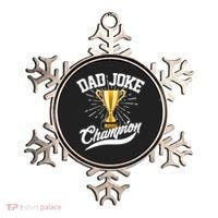 Dad Joke World Champion Ornament thumb 0
