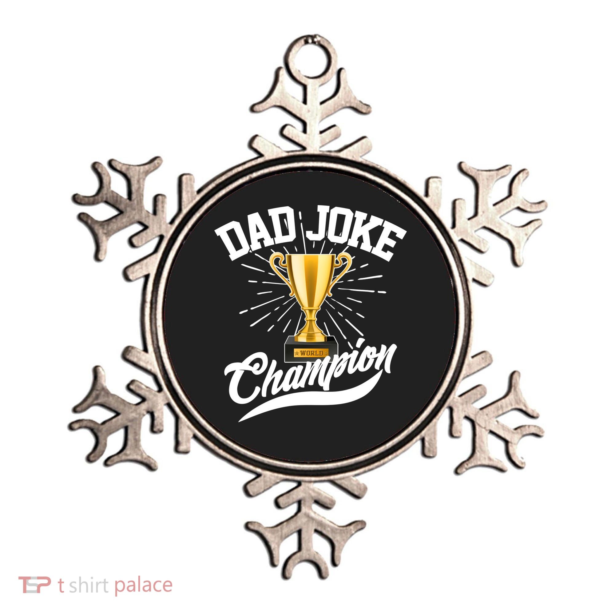 Dad Joke World Champion Ornament